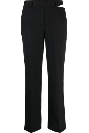 BETTTER Straight-leg wool trousers
