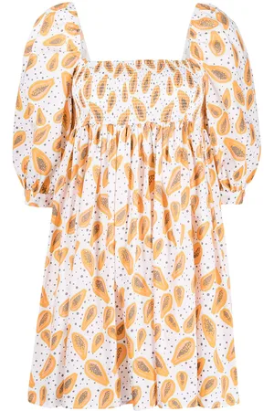 Pitusa Printed babydoll dress