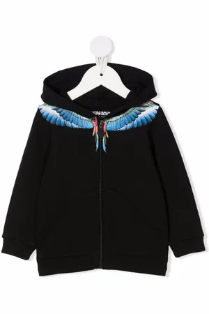 MARCELO BURLON Wings-print hoodie