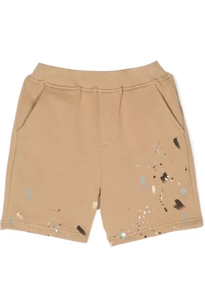 MOSTLY HEARD RARELY SEEN Louis paint-splatter shorts