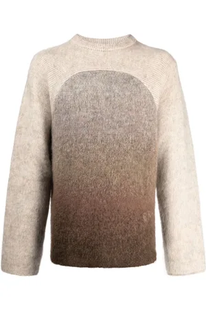 ERL Rainbow gradient-effect crew-neck jumper