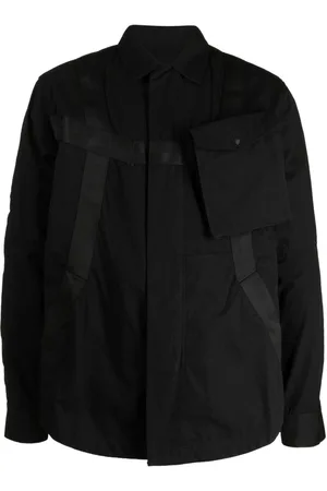 Maharishi Tape-detail shirt jacket