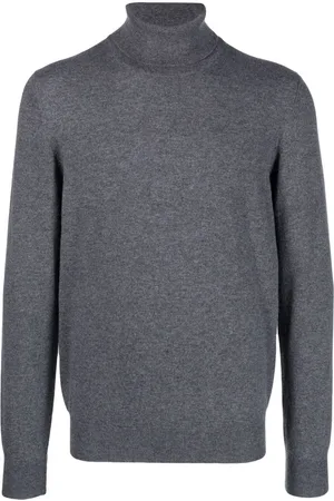 BARBA Mélange cashmere jumper