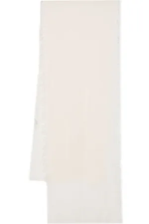 Faliero Sarti Frayed-edge knitted scarf