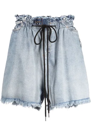 Natasha Zinko Drawstring denim shorts
