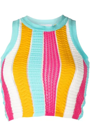 Solid The Carson multi-stripe top