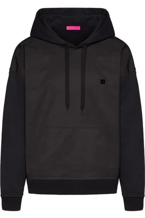 VALENTINO GARAVANI Stud detail panelled hoodie