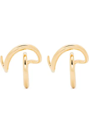 CHARLOTTE CHESNAIS Hana -plated silver earrings