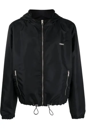 COPERNI Satin-finish hooded jacket