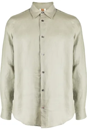 CHE Button-up linen shirt