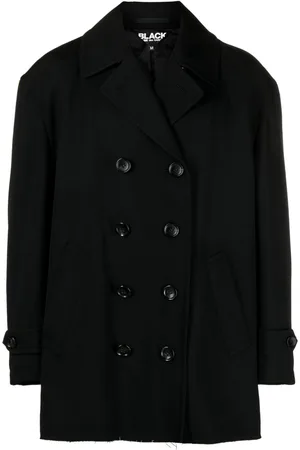 Comme des Garçons Notched-lapels double-breasted coat