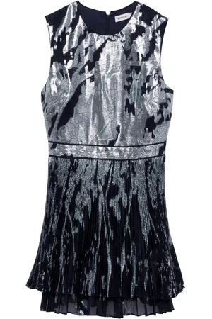 Simkhai Selkie round-neck minidress