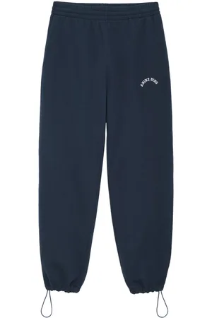 ANINE BING Leone logo-print track pants