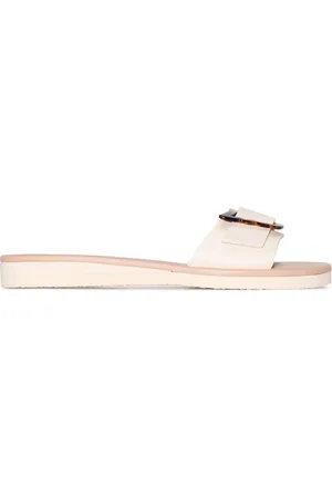 Ancient Greek Sandals Aglaia leather slides