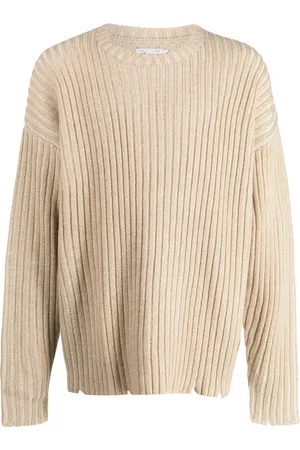 Izzue Crew-neck ribbed-knit jumper