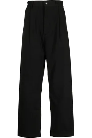 Izzue Pleat-detail straight-leg trousers