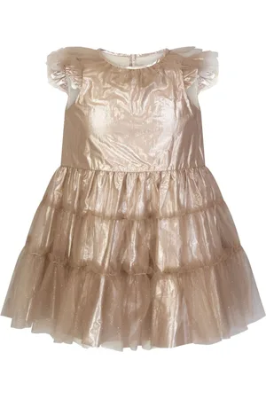 BONPOINT Charabia glitter tulle minidress