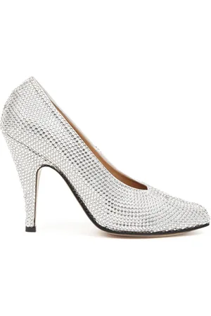 Maison Margiela 110mm Tabi rhinestone-embellished pumps
