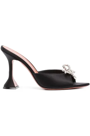 Amina Muaddi 95mm Rosie crystal-embellished sandals