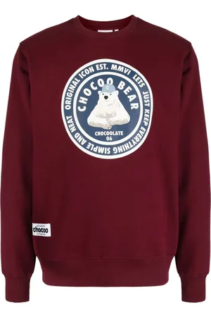 Chocoolate Chocoobear-print jersey sweatshirt