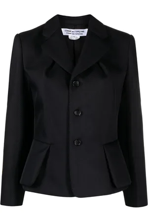 Comme des Garçons Single-breasted textured blazer