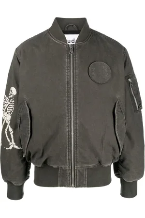 Etudes Horizon Skeletons cotton bomber jacket