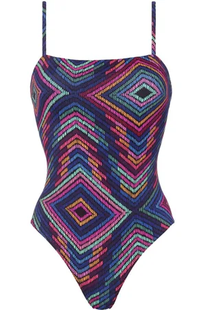 ERES Optique spaghetti-strap swimsuit