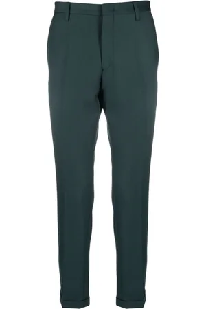 Paul Smith Tapered-leg wool trousers