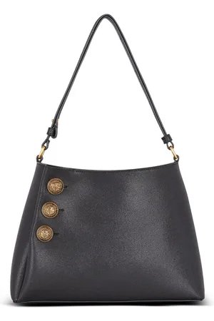 Balmain Embleme leather shoulder bag