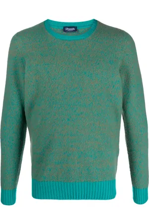 DRUMOHR Mélange brushed jumper