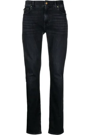 7 for all Mankind Mid-rise skinny jeans
