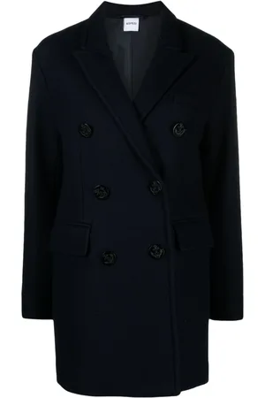 Aspesi Double-breasted wool coat
