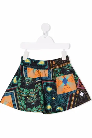 MARCELO BURLON Bandana-print flared mini skirt