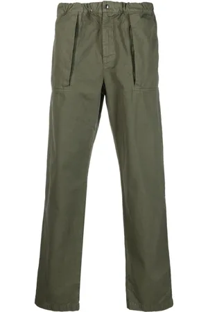 Aspesi Straight-leg cotton trousers