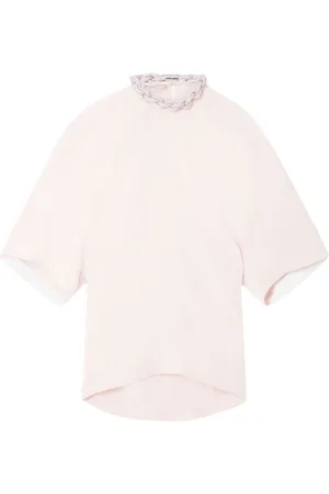 Stella McCartney Falabella crystal-embellished blouse
