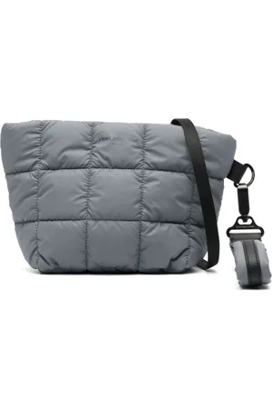 VeeCollective Porter quilted clutch bag