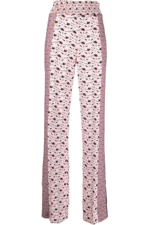 Prada Paisley-print wide-leg trousers