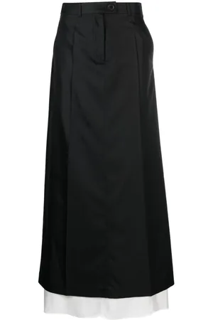 Peter Do Double-layer A-line maxi skirt