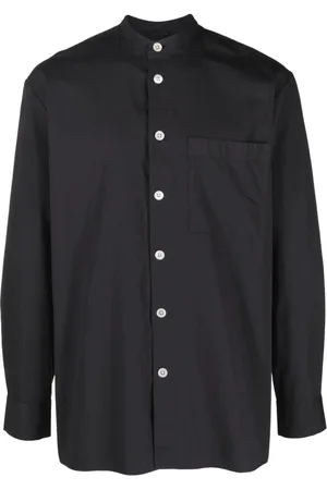 Tekla X Birkenstock long-sleeve organic cotton shirt