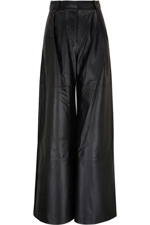 ZIMMERMANN Luminosity wide-leg leather trousers