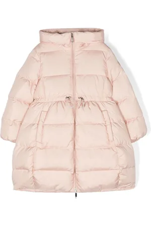 Il gufo Logo-appliqué hooded padded coat