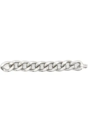 Isabel Marant Links logo-engraved bracelet
