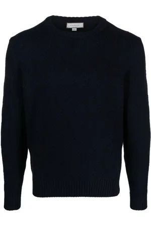 CANALI Crew-neck merino wool jumper