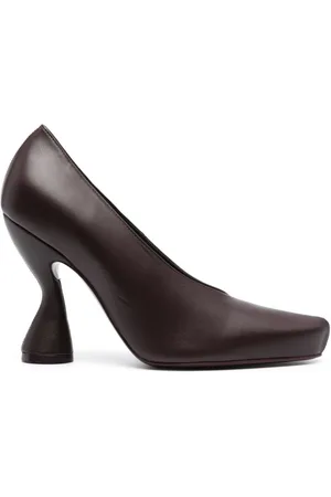 Lanvin Muse 105mm leather pumps