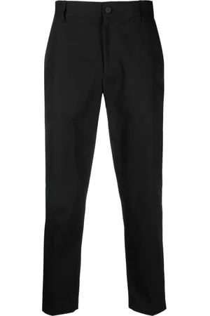 Maison Kitsuné Straight-leg cotton trousers