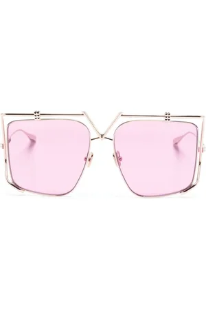 VALENTINO GARAVANI V-Light oversize-frame sunglasses