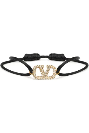 VALENTINO GARAVANI VLogo Signature crystal-embellished bracelet