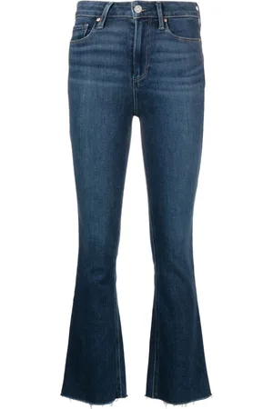 Paige Claudine raw cut-hem jeans