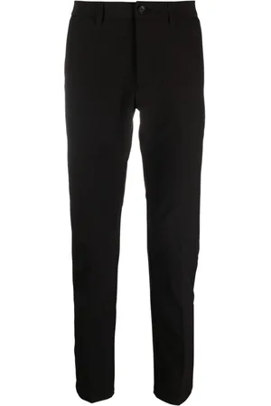 HUGO BOSS Logo-patch tapered trousers