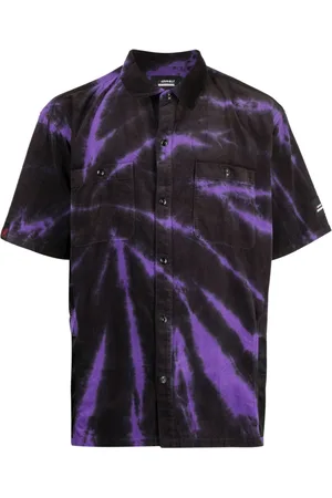 NEIGHBORHOOD Tie-dye cotton shirt